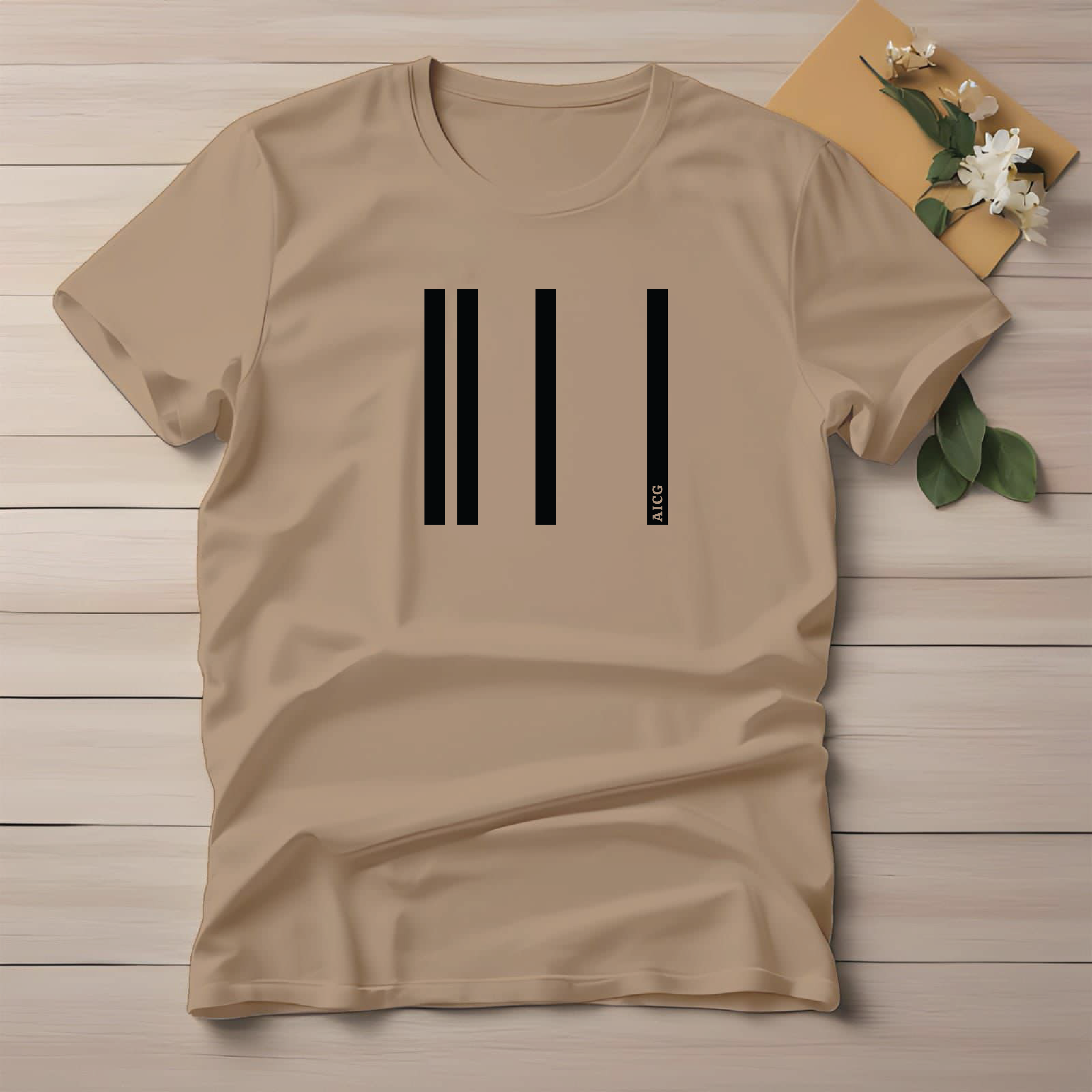 Half Sleeve t-shirt print AICG