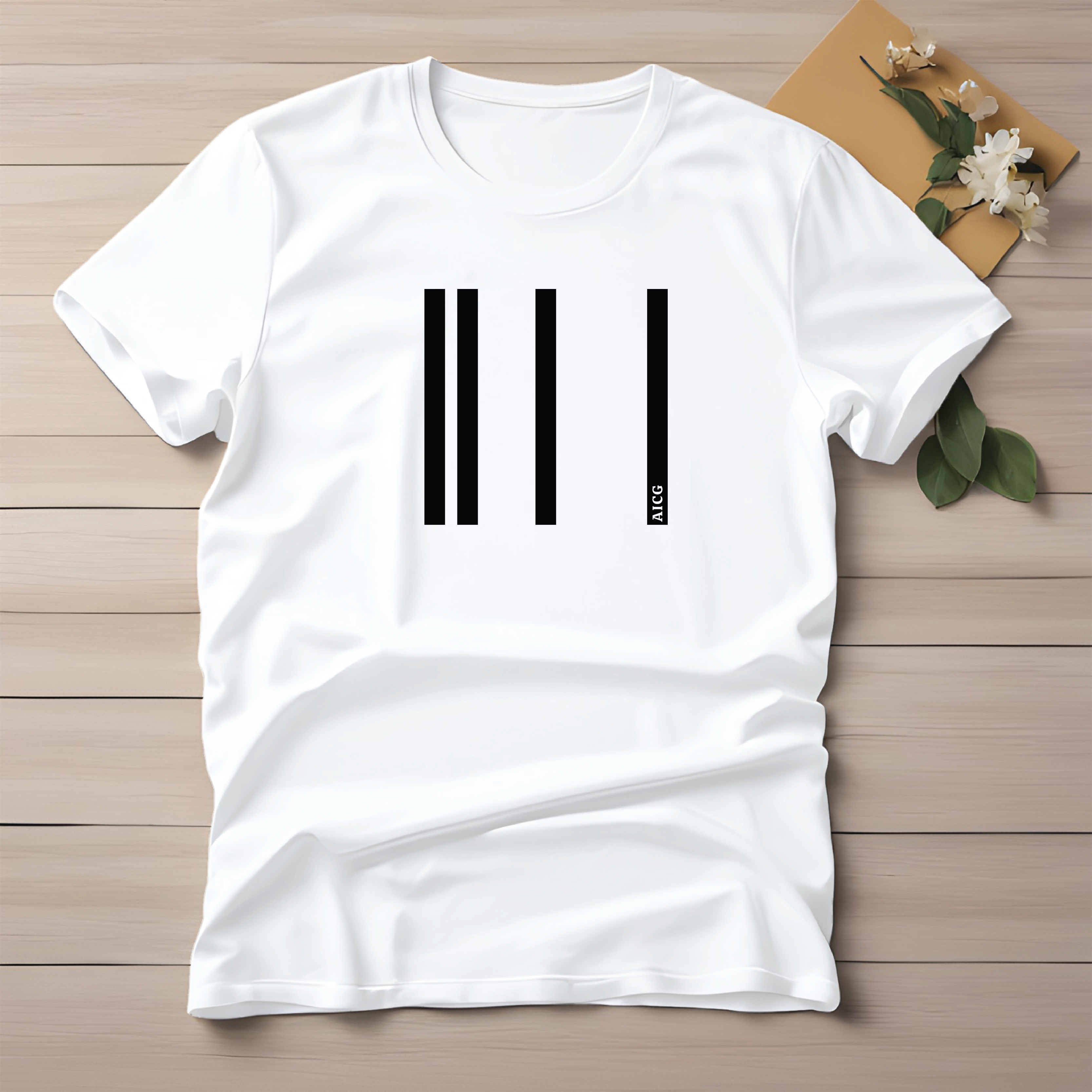 Half Sleeve t-shirt print AICG