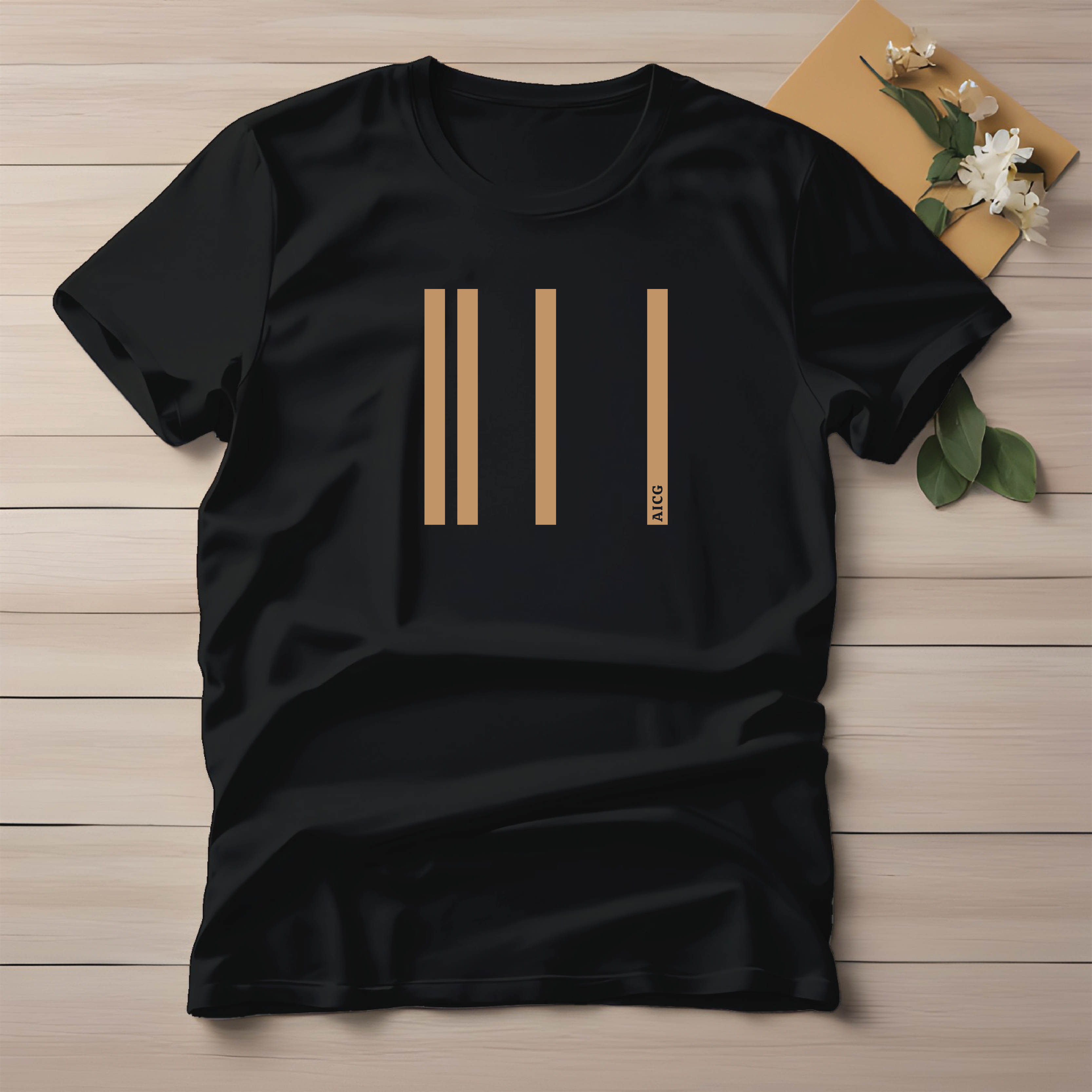 Half Sleeve t-shirt print AICG