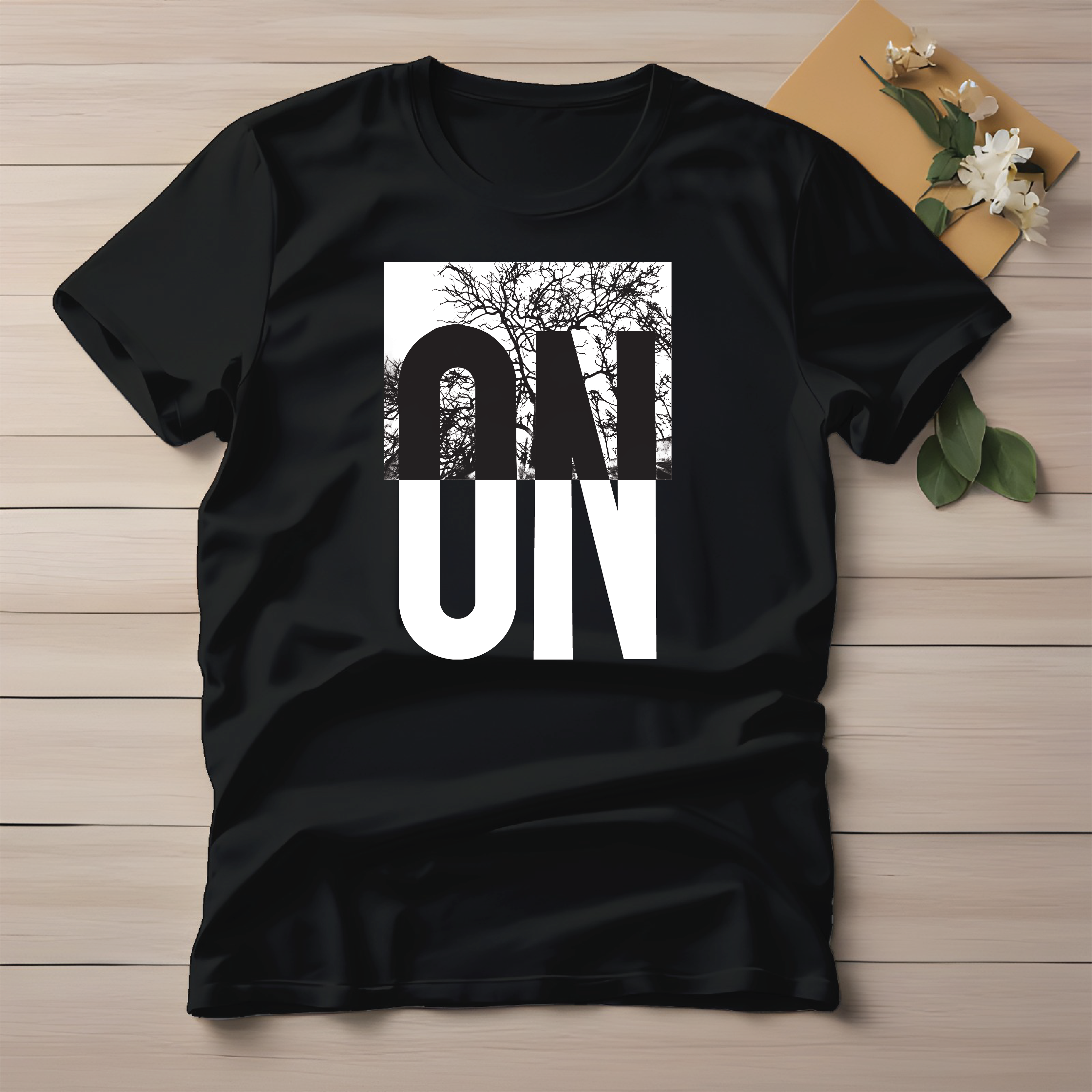 Half Sleeve t-shirt print ON