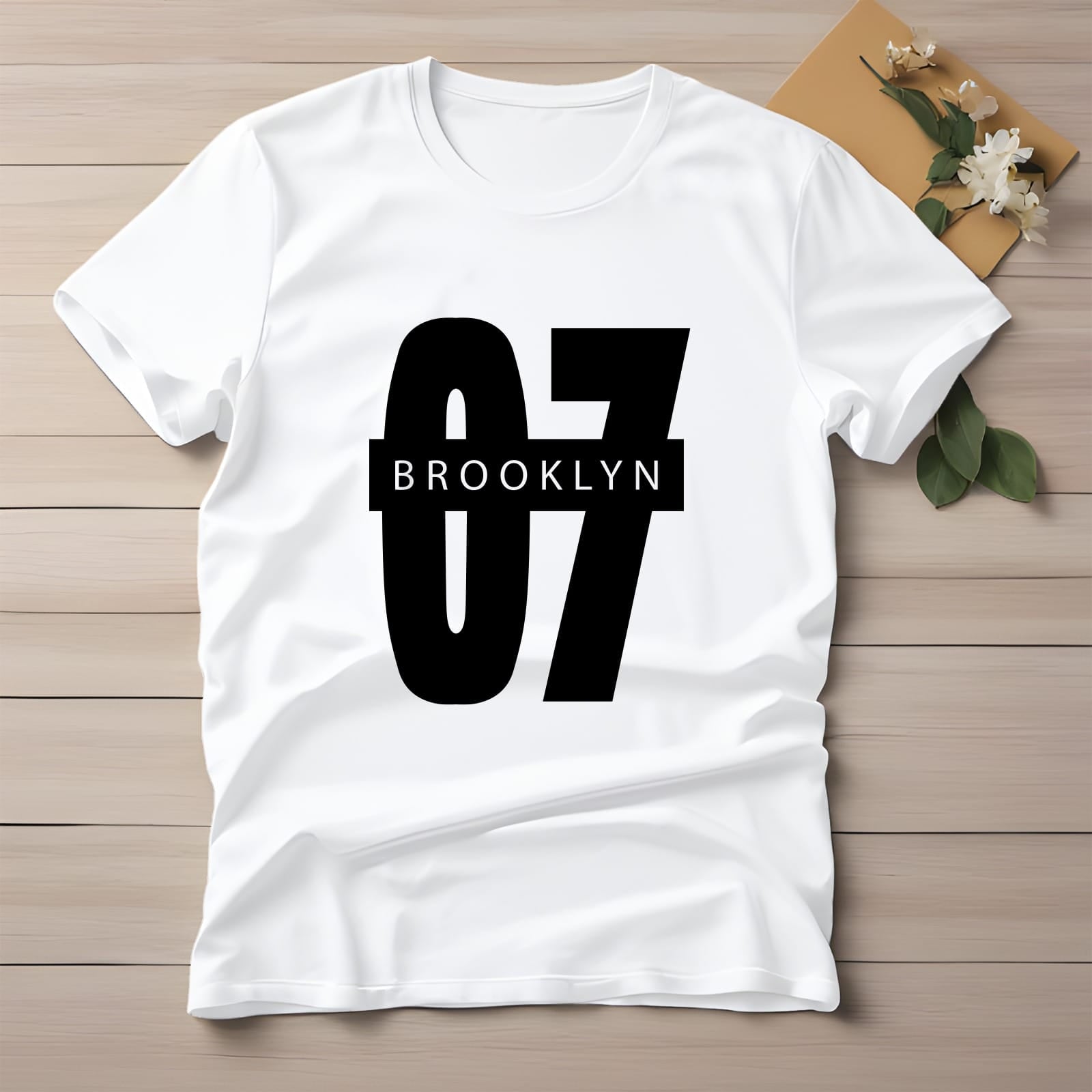 Half Sleeve t-shirt print 07