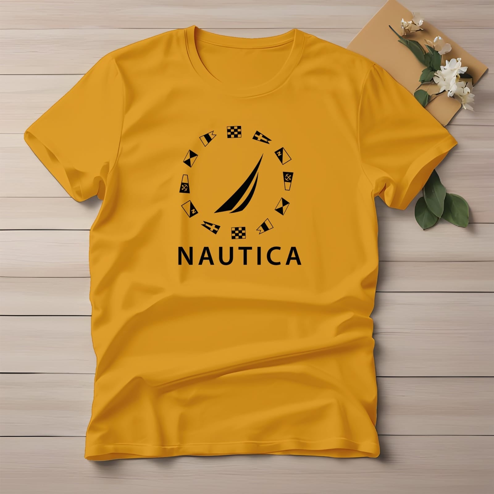 Half Sleeve t-shirt print NAUTICA