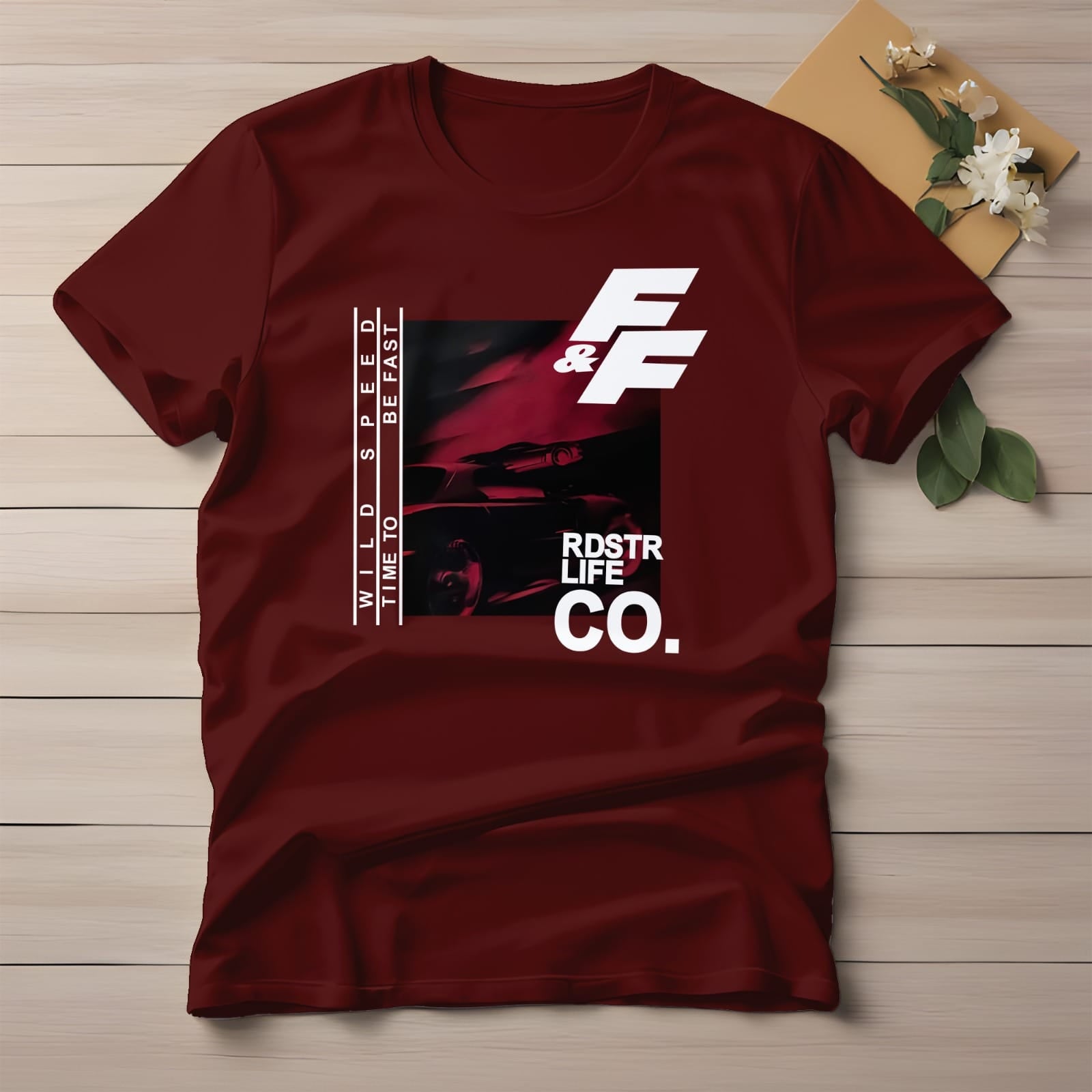 Half Sleeve t-shirt print FF