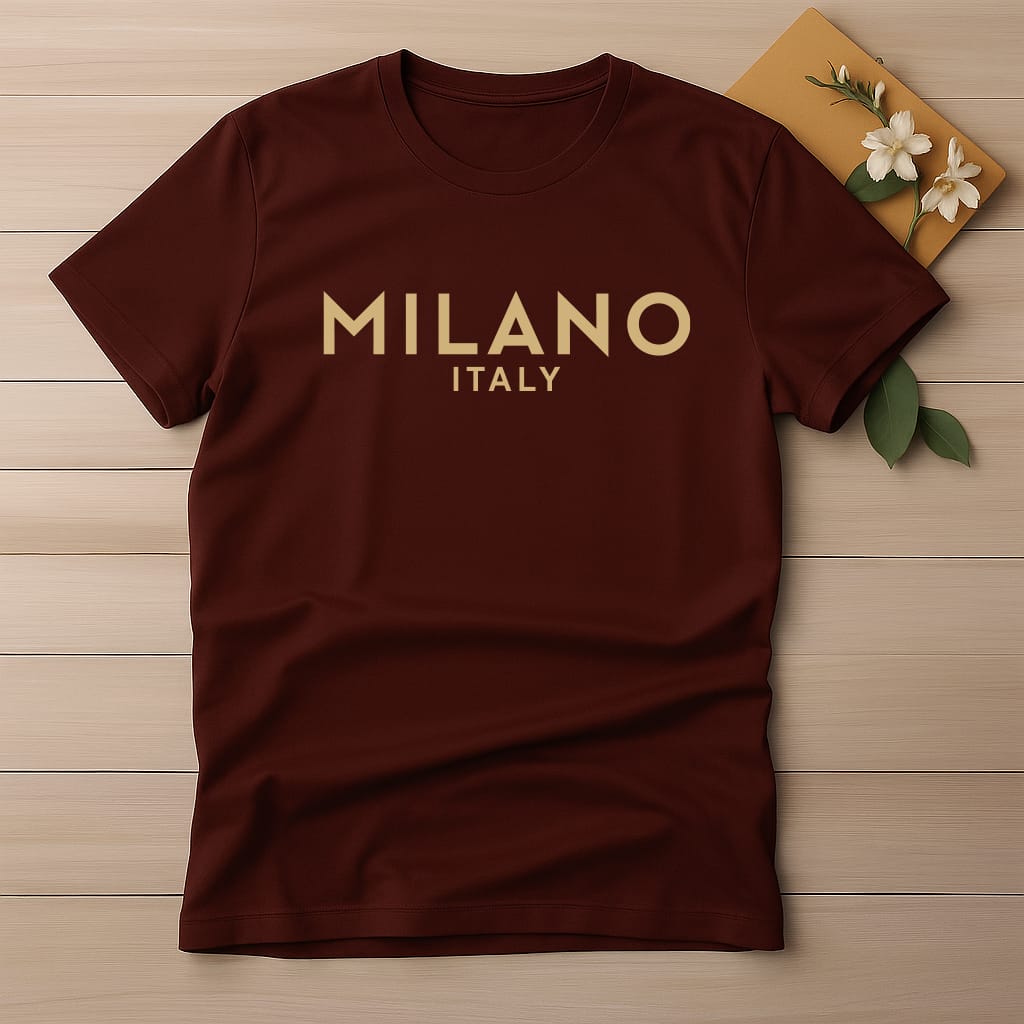 Half Sleeve t-shirt print MILANO